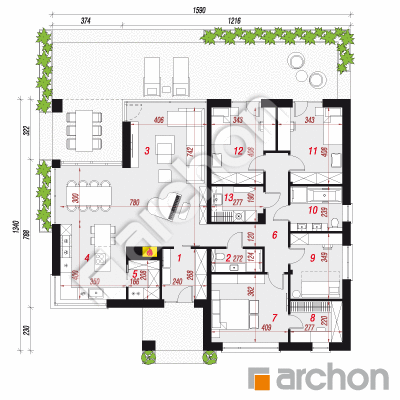 Dom w przebiśniegach 28