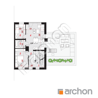 Dom w bratkach 15 (R2B)