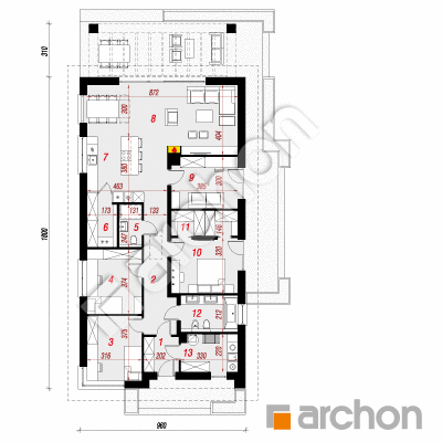 Dom pod pomarańczą 4