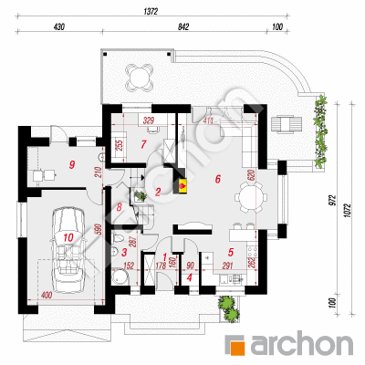 Dom w tamaryszkach 4 (N)