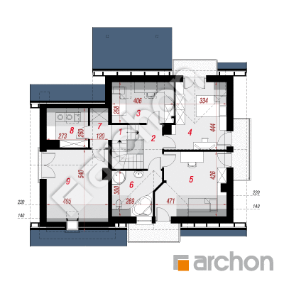 Dom w tamaryszkach 4 (N)