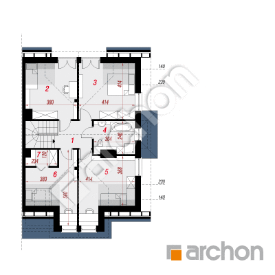 Dom w klematisach 16 (B)
