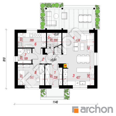 Dom w zielistkach 35