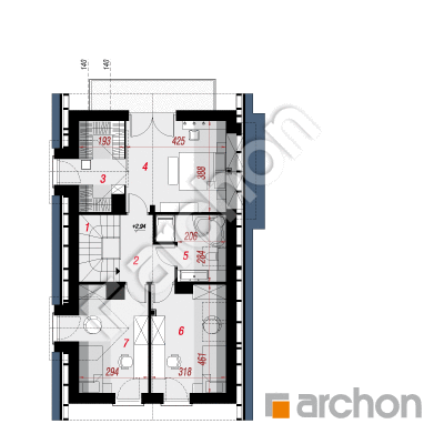 Dom w ostróżkach 4