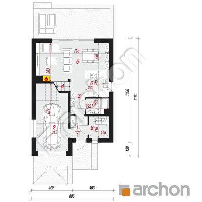Dom w klematisach 24