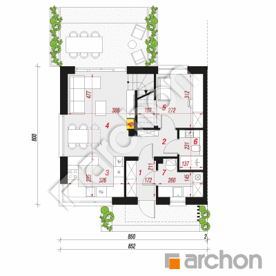 Dom w kronselkach (B)