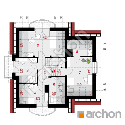 Dom w antonówkach (GPT)