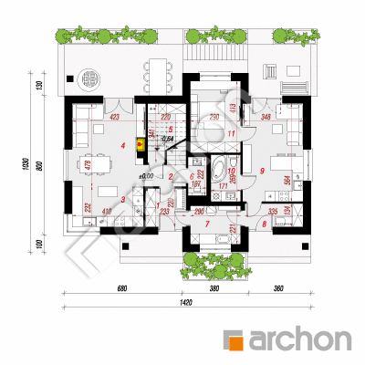 Dom w makadamiach (R2)