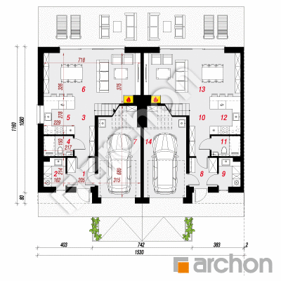 Dom w narcyzach 6 (R2BA)