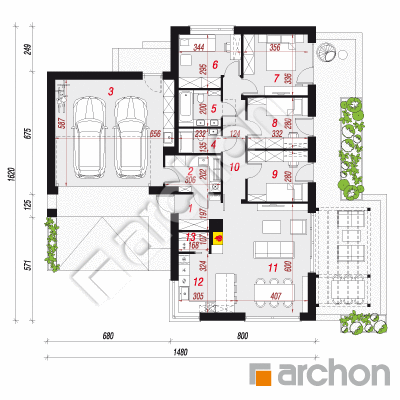 Dom w kosaćcach 3 (G2N)