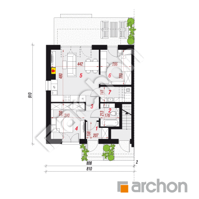 Dom w rokitnikach (R2B)
