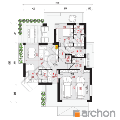 Dom w przebiśniegach 14 (G2)