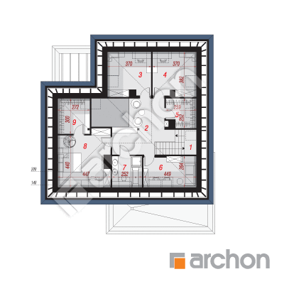 Dom w przebiśniegach 14 (G2)