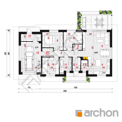 Dom w kostrzewach 6 (G)