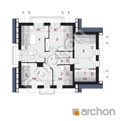 Dom w rododendronach 5 (N)