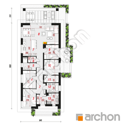 Dom pod pomarańczą 2