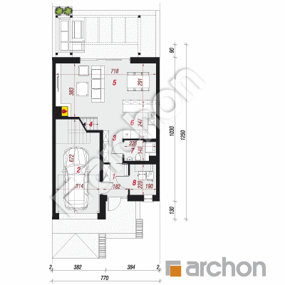 Dom w klematisach 22 (S)