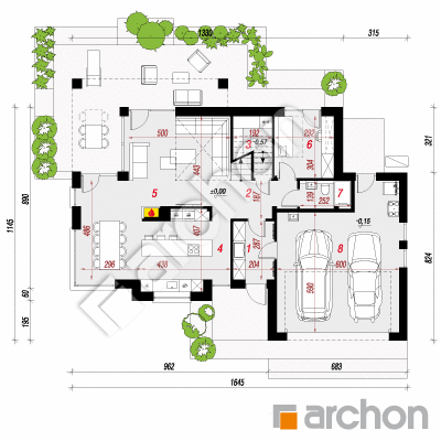 Dom w daglezjach (G2E) OZE