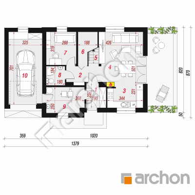 Dom w zielistkach (GNA)