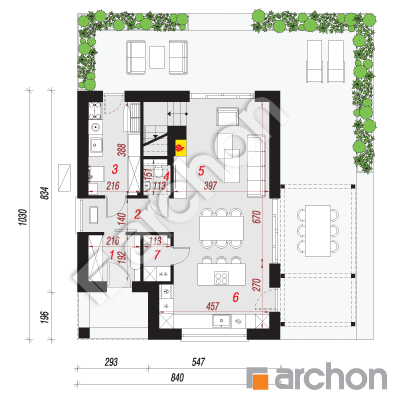 Dom w ramii (AE) OZE