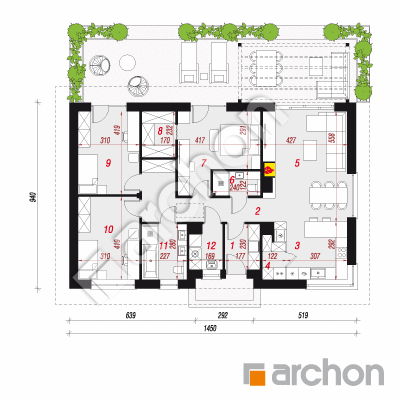 Dom w kostrzewach 15