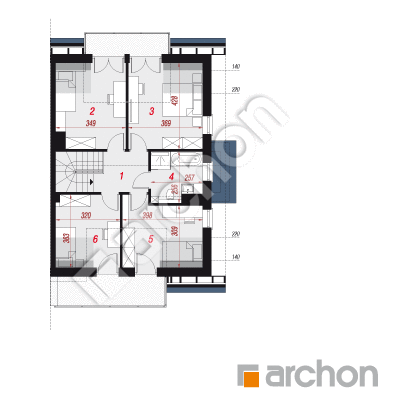 Dom w klematisach 26 (B)