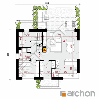 Dom w beniaminkach (E)