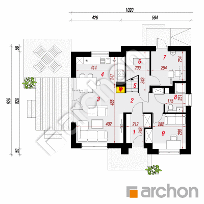 Dom w zielistkach 3 (A)