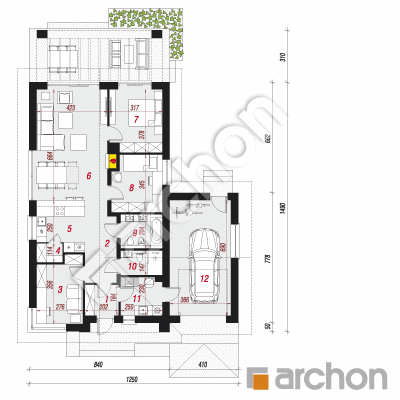 Dom pod pomarańczą (G)