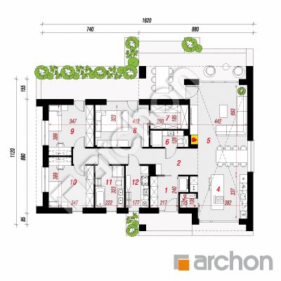 Dom w malaxisach (E)