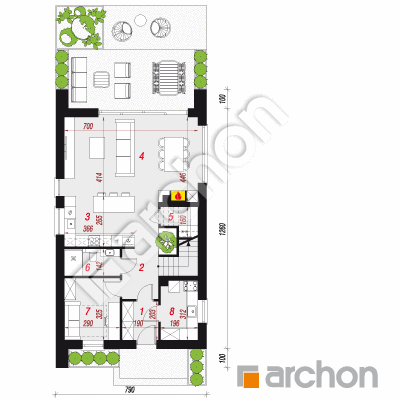 Dom w marcówkach (E)