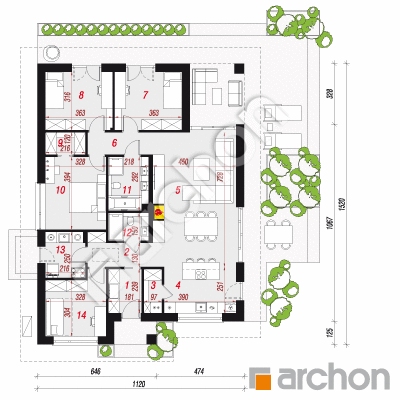 Dom w dzióbkowcach (E) OZE