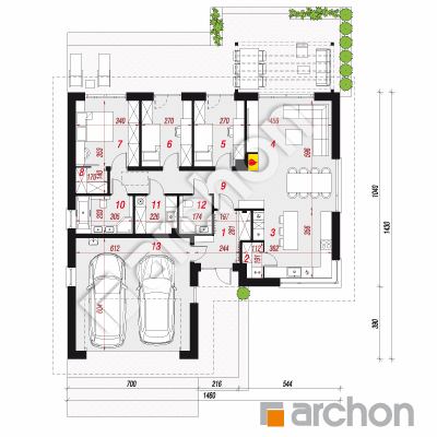 Dom w żonkilach 4 (G2)