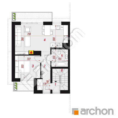 Dom przy skwerze 3 (R2B)