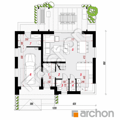 Dom w aurorach 23 (G)