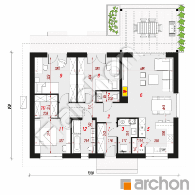 Dom w kostrzewach 9 (E) OZE