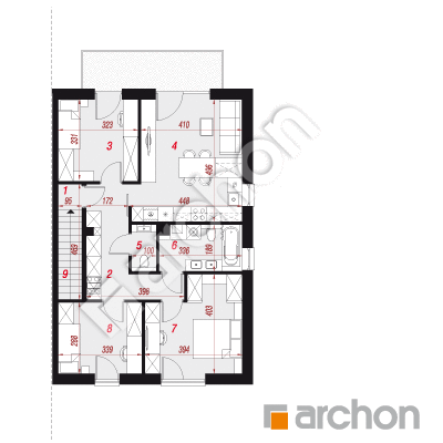 Dom w bratkach 18 (R2BE)