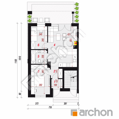 Dom w bratkach 16 (R2B)