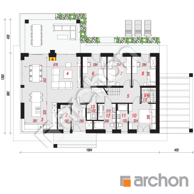 Dom w mekintoszach 12