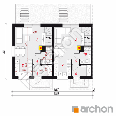 Dom w modrakach 4 (R2BA)