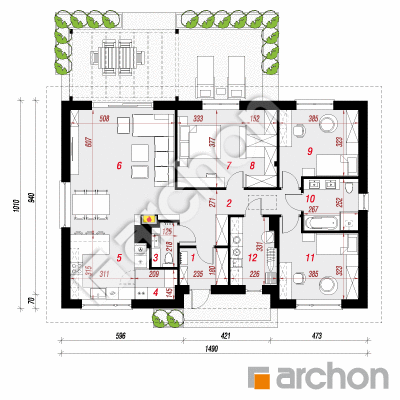 Dom w lipiennikach 6
