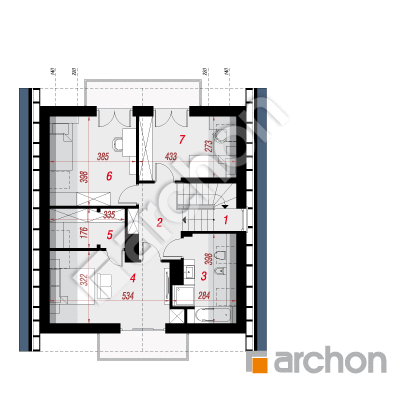 Dom w rododendronach 21 (N)