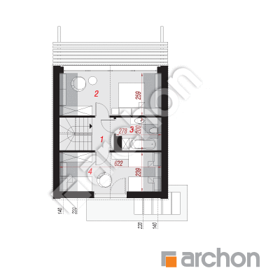 Domek letniskowy w cienistkach