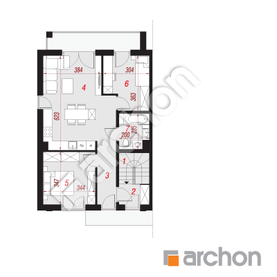 Dom przy trakcie 2 (R2BA)