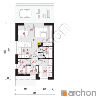 Dom w kurkumie 4 (B)