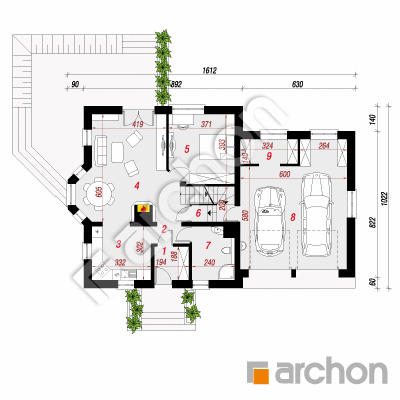 Dom w rododendronach 5 (G2P)