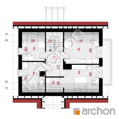 Dom w prymulkach (P)