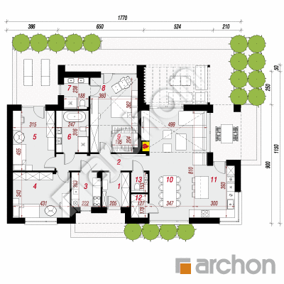 Dom w kosaćcach 53 (E)