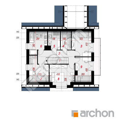 Dom w aurorach 21 (G)