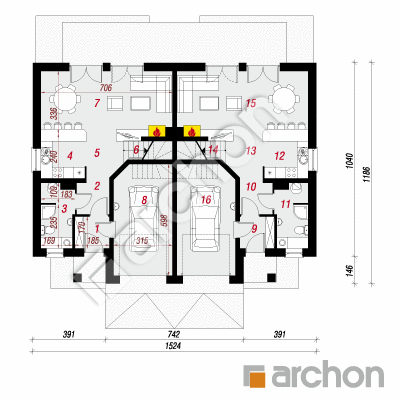 Dom w klematisach 9 (A)